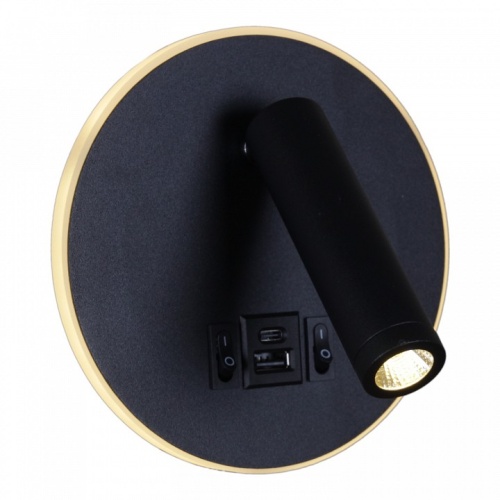 Бра 86203-9.2-001KT LED12W+USB BK в Нижнем Новгороде фото 9