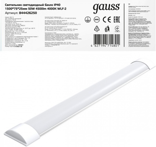 Накладной светильник Gauss WLF-2 844426250 в Нижнем Новгороде фото 4