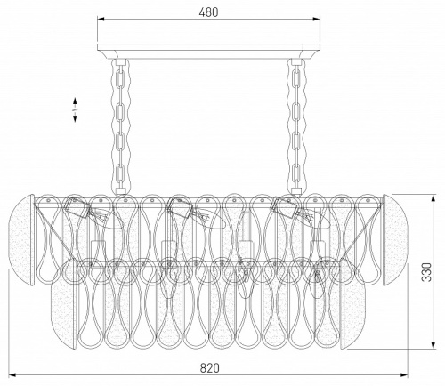 Подвесная люстра Bogate's Callas 365/10 в Нижнем Новгороде фото 3