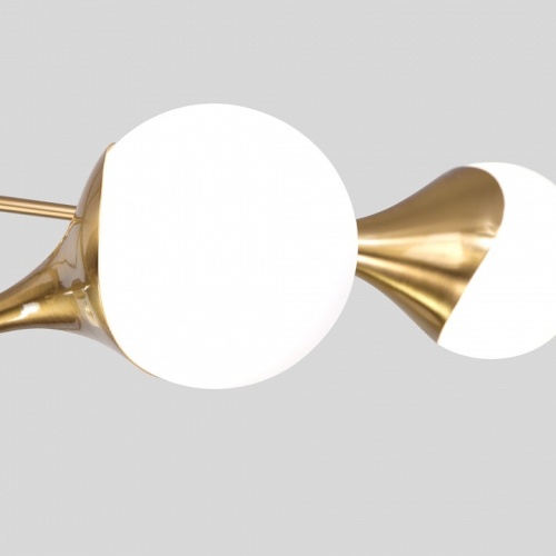 Люстра на штанге Eurosvet Calyx 60168/8 латунь в Нижнем Новгороде фото 3