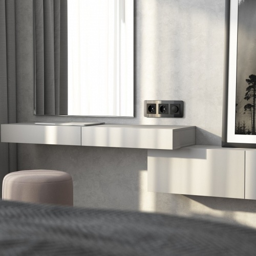 Рамка на 3 поста Werkel Elite (черный, стекло) W0032448 в Нижнем Новгороде фото 2