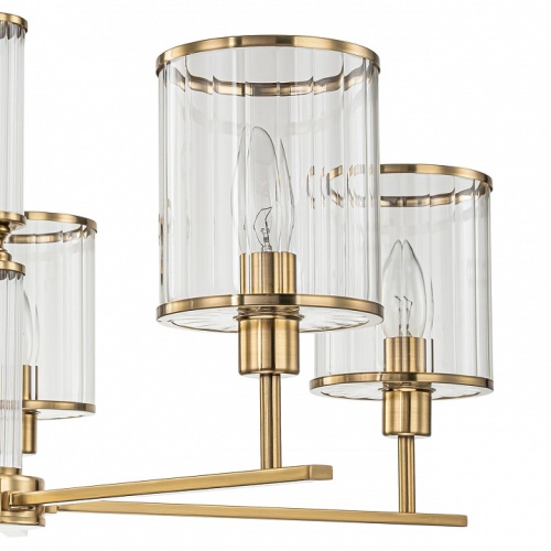 Люстра на штанге Indigo Dante 13022/5R Brass в Нижнем Новгороде фото 2