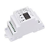 Декодер SMART-K23-DMX512-DIN (12-24V, 3x6A) (Arlight, IP20 Пластик, 5 лет) в Орлове