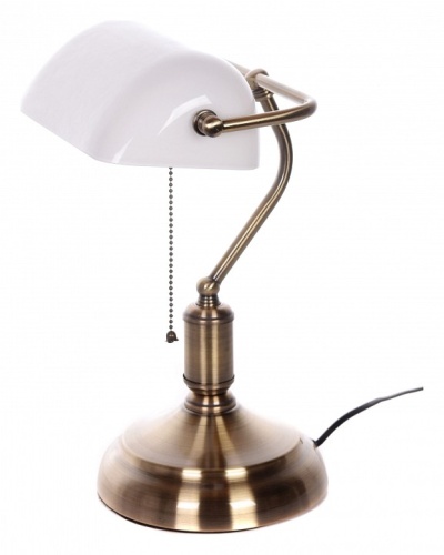 Настольная лампа декоративная LUMINA DECO BANKER LDT 305 WT в Нижнем Новгороде фото 3