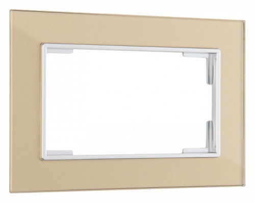 Рамка для двойной розетки Arte Milano am-503.02 503.02-double.shampan в Нижнем Новгороде