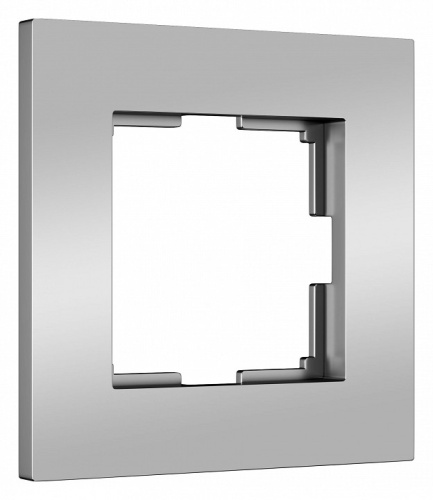 Рамка на 1 пост Werkel Slab (серебро софт) W0012965 в Нижнем Новгороде