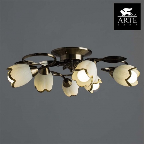 Потолочная люстра Arte Lamp Perce A6061PL-6AB в Нижнем Новгороде фото 3