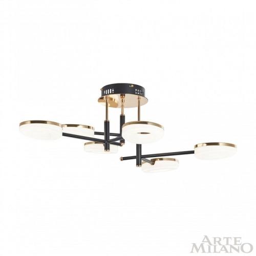 Потолочная люстра Arte Milano Ferrara-72999 272999/6 BK/GD в Нижнем Новгороде фото 5