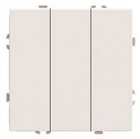 Выключатель трехклавишный без рамки Stekker Эмили 49896 в Нижнем Новгороде