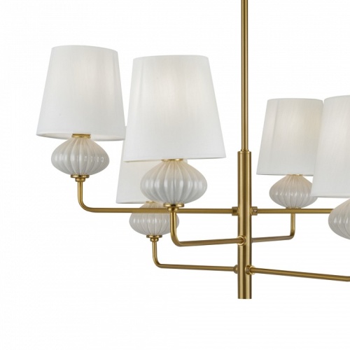 Люстра на штанге Freya Ceramics FR2029PL-06BS в Нижнем Новгороде фото 6