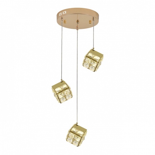 Подвесной светильник Indigo Radioso 12048/3P Gold в Нижнем Новгороде фото 4
