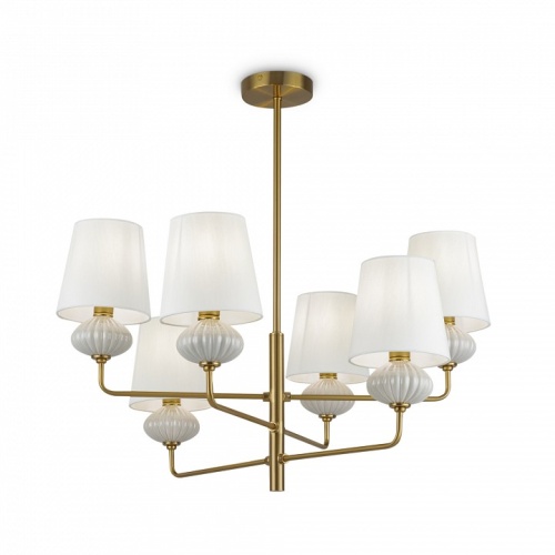 Люстра на штанге Freya Ceramics FR2029PL-06BS в Нижнем Новгороде фото 9