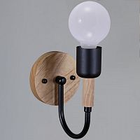Бра 99960 99960-0.2-01 BK+WOOD в Нижнем Новгороде