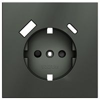 Накладка для розетки с заземлением и со шторками и 2хUSB type A и C Voltum S70 VLS001006 в Нижнем Новгороде