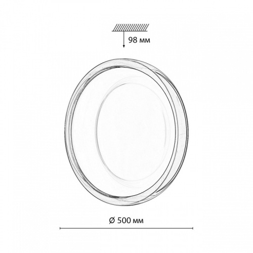 Накладной светильник Sonex PORTMAN 7778/ELN в Нижнем Новгороде фото 11