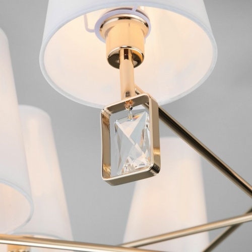 Люстра на штанге Eurosvet Milazzo 60137/8 золото в Нижнем Новгороде фото 2