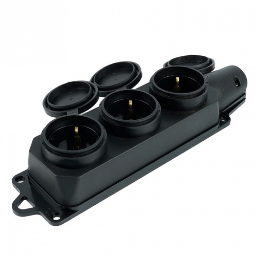 Розетка переносная разборная с заземлением и крышкой Stekker Одри 32739 в Нижнем Новгороде фото 9