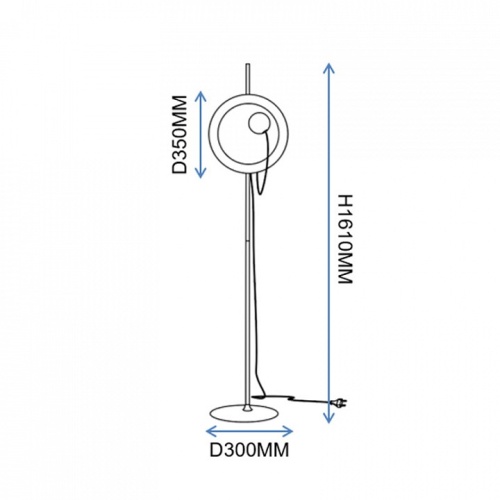 Торшер Imperiumloft MARGOTT White margott-fl01 в Нижнем Новгороде фото 3