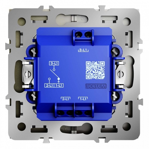 Выключатель для жалюзи без рамки Voltum S70 VLS020704 в Нижнем Новгороде фото 4