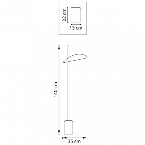 Торшер Lightstar Marmara 801713 в Нижнем Новгороде фото 2