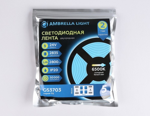 Лента светодиодная Ambrella Light GS GS3703 в Нижнем Новгороде фото 5