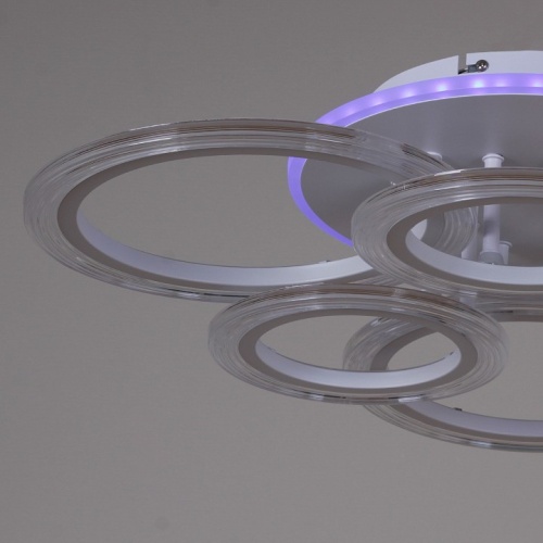 Потолочная люстра 09812-3.3-3+3A WH (RGB) в Нижнем Новгороде фото 3