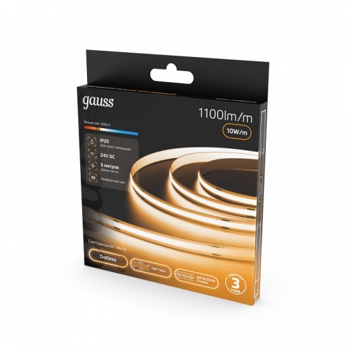 Лента светодиодная Gauss  23638032010 в Нижнем Новгороде фото 6