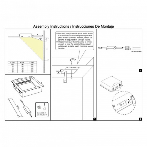 Встраиваемый светильник Mantra Blue Sky 9093 в Нижнем Новгороде фото 2