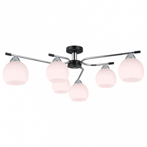 Потолочная люстра ILLUMICO LIBRA IL0638-6CSQ-24 CR BK LIBRA в Нижнем Новгороде