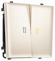Выключатель самовозвратный двухклавишный с подсветкой, без рамки Ambrella Volt MS MS244050 в Нижнем Новгороде