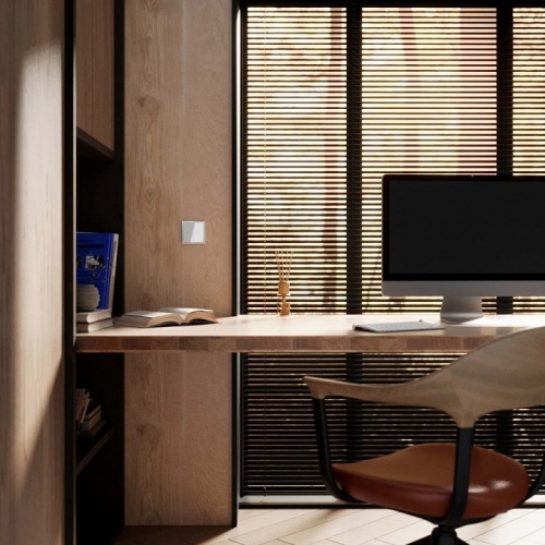 Выключатель для жалюзи без рамки Voltum S70 VLS020701 в Нижнем Новгороде фото 4