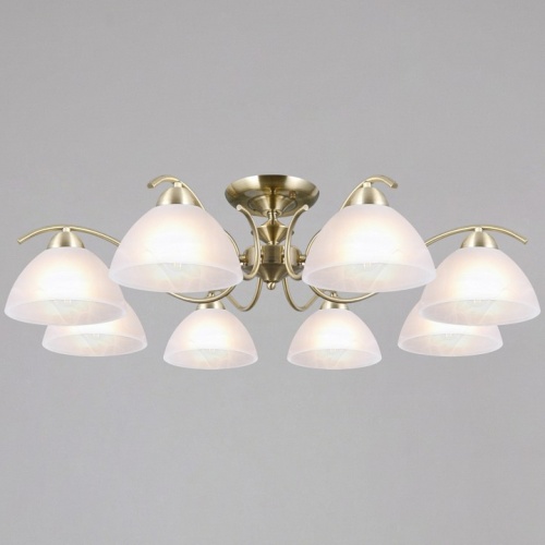 Люстра на штанге ILLUMICO  IL0905-8CSQ-26 AB ELITE в Нижнем Новгороде