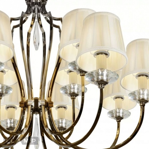 Подвесная люстра iLamp Charm P2508-8+4 nic в Нижнем Новгороде фото 3