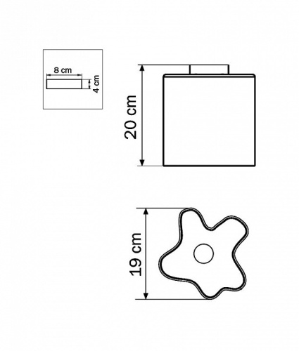 Накладной светильник Lightstar Nubi 802010 в Нижнем Новгороде фото 2