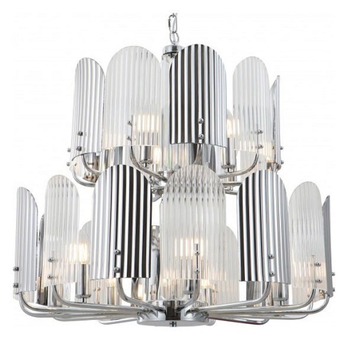 Подвесная люстра iLamp Dolce 15571-12 CR+MULT в Нижнем Новгороде