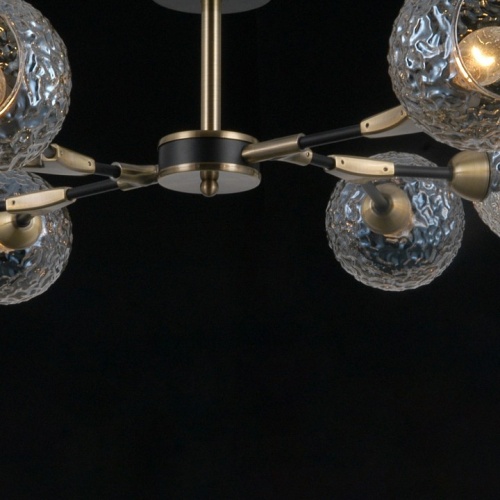 Люстра на штанге ILLUMICO  IL0253-8CSQ-79 BK AB в Нижнем Новгороде фото 2