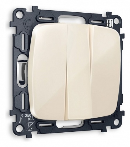 Выключатель трехклавишный без рамки Ambrella Volt OMEGA MO305010 в Нижнем Новгороде