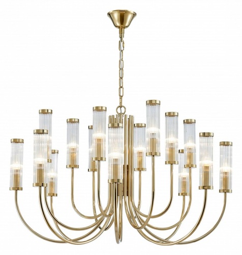 Подвесная люстра Newport 4550 4558+4+4/C gold в Нижнем Новгороде фото 2