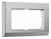 Рамка для двойной розетки Werkel Stark (серебряный матовый) W0081865 в Нижнем Новгороде