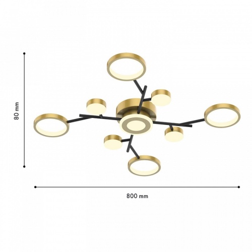 Потолочная люстра F-promo Hybrid 4686-9C в Нижнем Новгороде фото 2