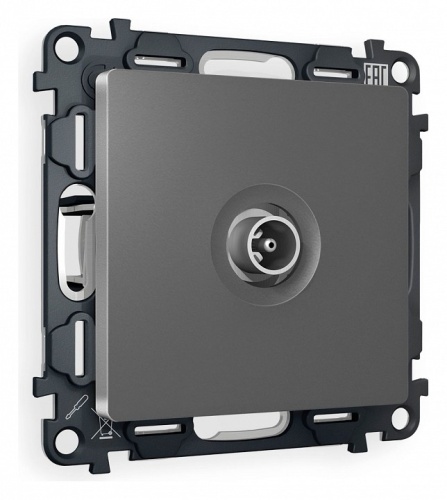 ТВ-розетка проходная без рамки Ambrella Volt ALFA MA663030 в Нижнем Новгороде