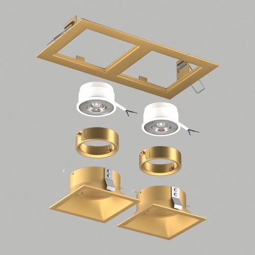 Встраиваемый светильник Lightstar Domino D5230303GMOD в Нижнем Новгороде фото 2
