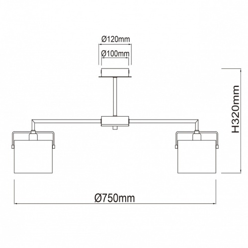 Люстра на штанге MW-Light Сайрус 2 721010408 в Качканаре фото 11