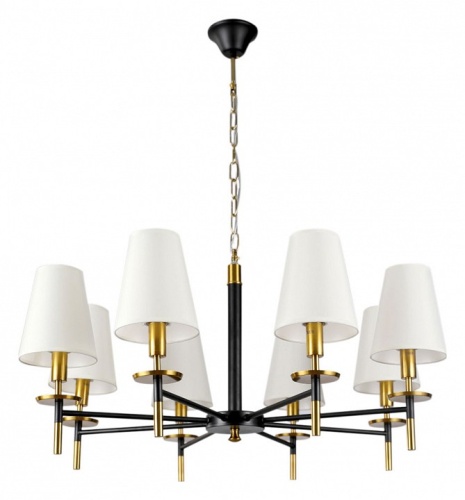 Подвесная люстра Arte Lamp Riccardo A4075LM-8BK в Нижнем Новгороде фото 2