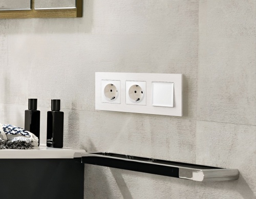 Клавиша для выключателя одноклавишного Ambrella Volt ALFA AP1210 в Нижнем Новгороде фото 2