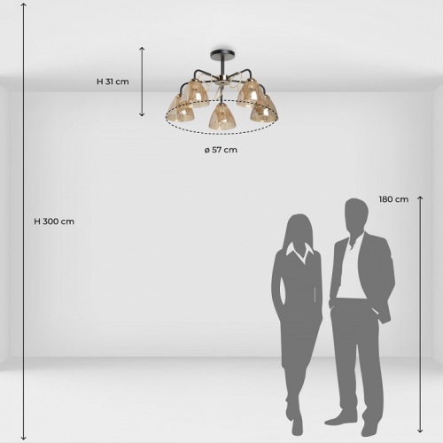 Люстра на штанге De City Альфа 324017905 в Нижнем Новгороде фото 3