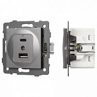 Механизм розетки 2хUSB type A и C Arlight SCT 049840 в Нижнем Новгороде