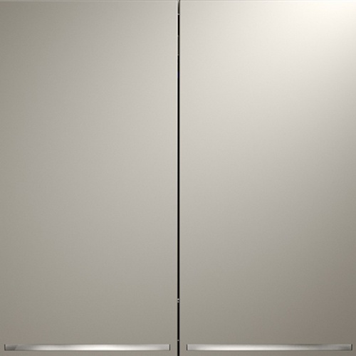 Выключатель двухклавишный с подсветкой без рамки Voltum S70 VLS020203 в Нижнем Новгороде фото 4