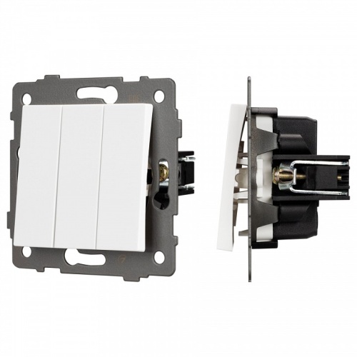 Выключатель трехклавишный без рамки Arlight SWT 049896 в Нижнем Новгороде