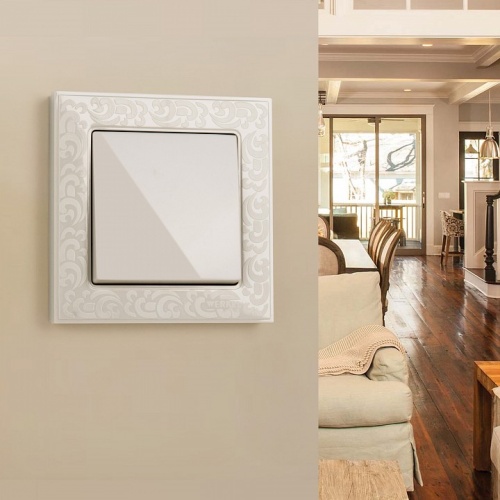 Выключатель одноклавишный без рамки Werkel слоновая кость W1110003 в Нижнем Новгороде фото 5